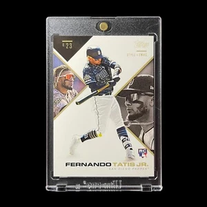 2019 Topps X Tatis Jr. 0.23 Fernando Tatis Jr. Style + Swag Rookie RC Padres - Picture 1 of 1