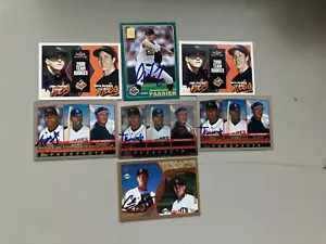 John Parrish----Tim Raines Jr.----Chris Jones----7 Autographed Cards - Picture 1 of 3