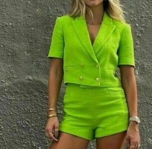 Las mejores ofertas en Pantalón corto verde Zara para De mujer | eBay
