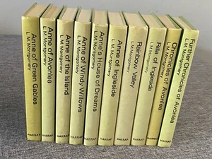 L. M. Montgomery Anne of Green Gables 10 Book Set Hardbacks Harrap 1975 - Picture 1 of 8