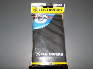 U.S. DIVERS Thermal Fitness Durable Swim Swimming Cap for Adults NEW in PACKAGE - Picture 1 of 2