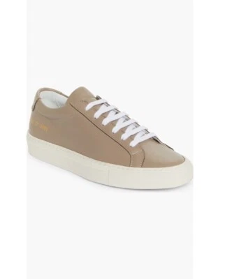 Zapatillas bajas Common Projects de cuero para mujer originales de Aquiles UE 38 EE. UU. 8 ceniza Foto 1 de 4
