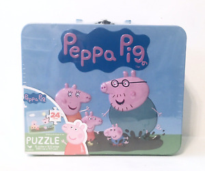 Collectible Peppa Pig 24-Piece Lunch Box Puzzle - NEW - FREE SHIPPING