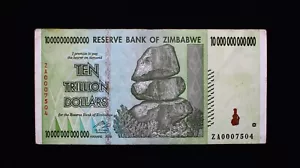Zimbabue 10 billones de dólares 2008 P-88 reemplazo ZA0007504 - Imagen 1 de 2