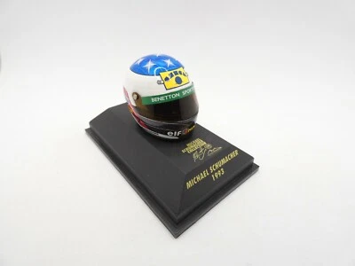 Helmet Michael Schumacher 1993 Benetton Ford MINICHAMPS 1/8 F1 Formula 1 Helmet - Image 1 of 2