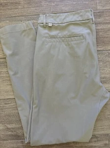 Lululemon Commission Pants Slim Warpstreme Men's 34 Khaki Tan M5439S Golf ABC - Picture 1 of 16