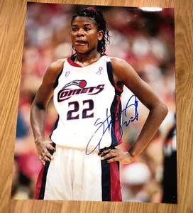 SHERYL SWOOPES HOF WNBA BASKETBALL PLAYER AUTO 11 X 14 PHOTO Houston Comets - Picture 1 of 2