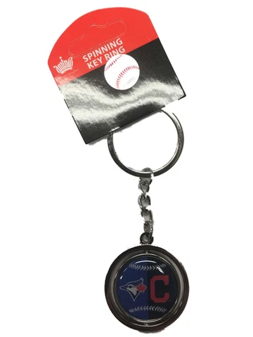 Toronto Blue Jays Cleveland Indians 2016 MLB Postseason ALCS Spinning Keychain Cover