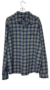 Patagonia Men's Shirt Flannel Plaid Organic Cotton Long Sleeve Button-Up Large - Picture 1 of 10