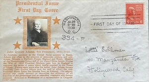 Crosby 811 John Quincy Adams 6th President 6 Center - Picture 1 of 1