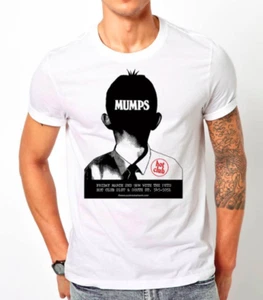 T-Shirt Mumps Lance Loud Punk Flier Siebdruck in schwarz und rot 100 % Baumwolle - Bild 1 von 2