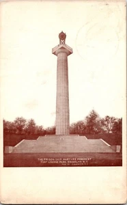 The Prison-Ship Martyrs Monument Fort Greene Park Brooklyn NY Written & Stamped - Picture 1 of 2