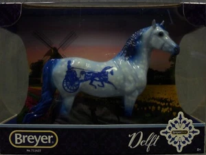 Breyer NEW * Delft * Breyerfest Glossy Blue Fairfax Morgan Classic Model Horse - Picture 1 of 6