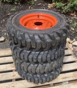 4-5.70-12 Galaxy XD2010 Skid Steer Tires/Rims for Bobcat 310, 371 & 443 - Picture 1 of 8