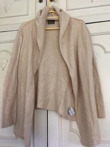 Fenn Wright & Manson 100% cashmere cream cardigan - Picture 1 of 2