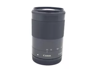 Near Mint Canon EF-M 55-200mm F/4.5-6.3 IS STM Lens Black For Mirrorless #C024 - Picture 1 of 3