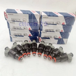8x 53030778 UPGRADE Fuel Injectors For 1996-99 Dodge Ram 1500 5.2L 5.9L V8 Bosch - Picture 1 of 9
