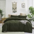 Karever Army Green Comforter Set Olive Green Bedding Set Dark Green Comforter Se