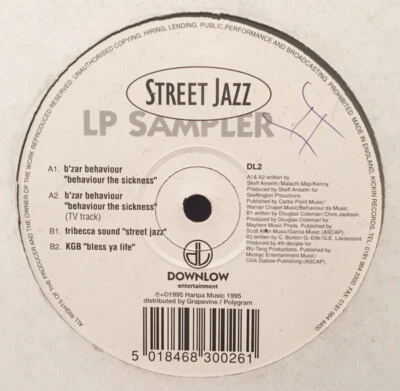 Various - Street Jazz LP Sampler (12", Smplr) (Very Good (VG)) - 1092188478 - Bild 1 von 3