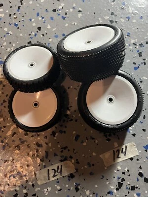 Proline Prism Rear Front Lp Tires 2wd Buggy Associated Wheels F/R #124 - Image 1 of 4