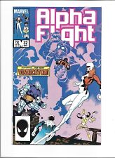 Alpha Flight #32 Marvel 1985  Heather Hudson First Appearance As Vindicator VF