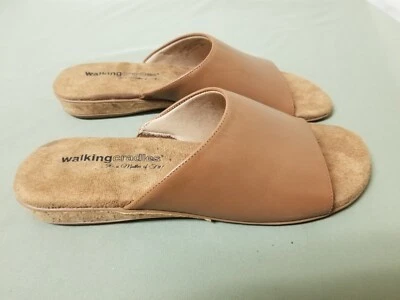 Novas sandálias femininas Walking Cradles marrom cam. W-147702 - Imagem 1 de 4