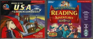 Where in the USA is Carmen SanDiego & Cluefinders Reading 9-12 Pc New XP - Picture 1 of 1