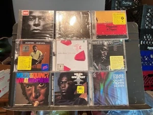 MILES DAVIS,,,,,, 9 CD LOT,,,,,,,,,,,,,,,,2 NEAR MINT,,,,7 SEALED,,, - Picture 1 of 1