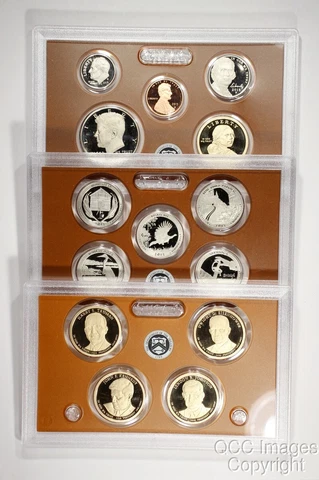 2015 San Francisco Clad Proof Set / OGP Packaging / No Stickers or Writing Cover