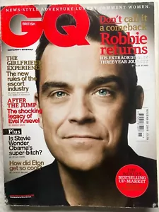 GQ MAGAZINE - NOV 2009 ROBBIE WILLIAMS - EVEL KNIEVEL - STEVIE WONDER - ETON - Imagen 1 de 1