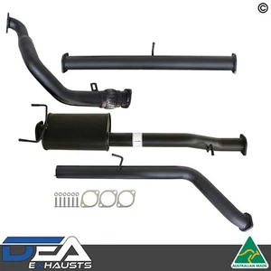 3 Inch Full Exhaust With Muffler For Mazda BT50 2.5L 3L Manual 2006 To 2011 - Picture 1 of 6