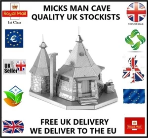 KIT MODELO ARTESANAL HOBBY HARRY POTTER HAGRIDS CABAÑA METAL ROMPECABEZAS 3D PARA HOMBRE HÁGALO USTED MISMO REGALO - Imagen 1 de 5