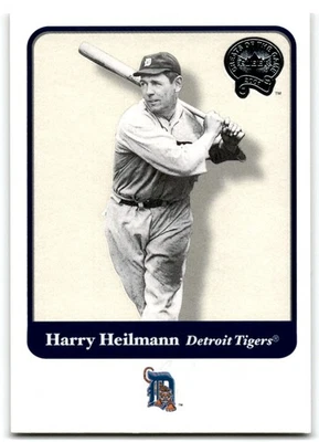 2001 Fleer Greats of the Game Harry Heilmann Detroit Tigers #84 - Image 1 of 2