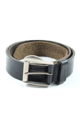 HUGO BOSS Ceinture en similicuir Dames Ceinture T EU 95 noir style décontracté - Photo 1/4