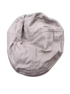 Men's Cotton Blend Newsboy Flat Cap One Size Fits Most - Picture 1 of 3
