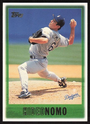 HIDEO NOMO 1997 TOPPS #440 LOS ANGELES DODGERS - Image 1 of 3