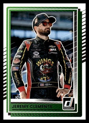 2025 Panini Donruss NASCAR 66 Jeremy Clements - Image 1 of 2