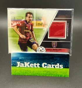 2022 Topps MLS - Relics Nick Besler #R-MB MEM /600 - Real Salt Lake - Picture 1 of 2