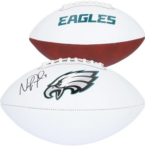 Nick Foles Philadelphia Eagles Autographed Franklin White Panel Football - Picture 1 of 3