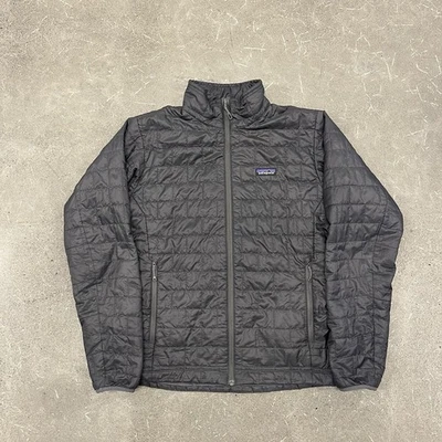 Chaqueta aislante Patagonia gris Nano Puff para hombre talla M Foto 1 de 4