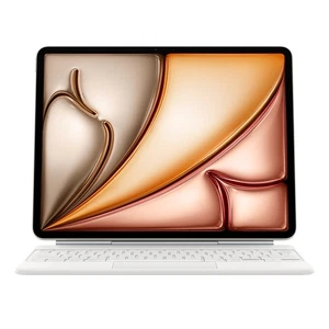 GENUINE APPLE IPAD AIR 13” M2 / M3 MAGIC KEYBOARD WHITE CASE MDFW4B/A OFFICIAL - Picture 1 of 5