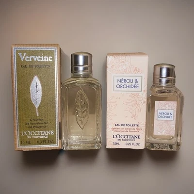 NUEVO L'Occitane En Provence EDT Salpicaduras de Viaje | VERVEINE + NÉROLI & ORCHIDÉE Foto 1 de 4