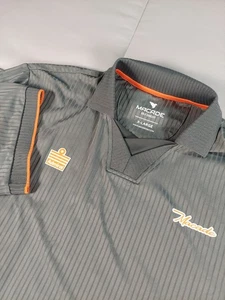 Macade Polo Shirt Mens XL Admiral Blade Collar Performance Golf Lightweight EUC - Picture 1 of 17