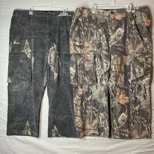 Lote de 2 Pantalones Roble Mossy Para Hombre Talla 40/42 (XL) Camuflaje Entrepierna 26"  - Imagen 1 de 20