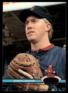 1991 Stadium Club Daryl Irvine Rookie Boston Red Sox #122 - Picture 1 of 2
