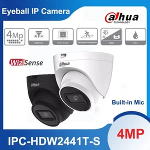 Cámara IP globo ocular Dahua 4MP IPC-HDW2441T-S WizSense integrado MIC SMD+ POE IP67 - Imagen 1 de 23