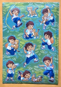 Go Diego Go Sticker Sheet.  - Picture 1 of 1
