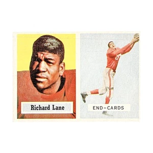 Tarjeta de fútbol americano Night Train Lane Arizona Cardinals 1957 Topps - Imagen 1 de 2