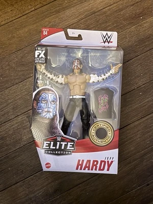 Figura WWE Elite Collection Series 84 2021: Jeff Hardy (cara roja, variante Chase) Foto 1 de 4