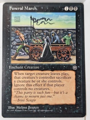 Funeral March - Homelands - Magic the Gathering MTG Nice! - Image 1 of 3